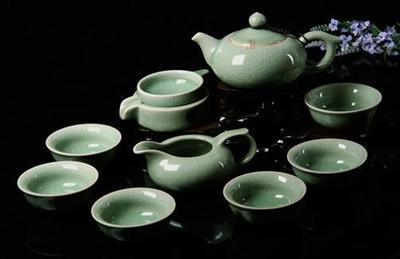 君得汝窑 豆绿之美，宁静致远的茶道雅器