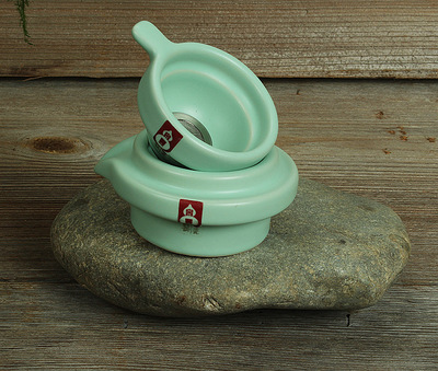 特色汝窑茶漏 雅致与实用的完美结合