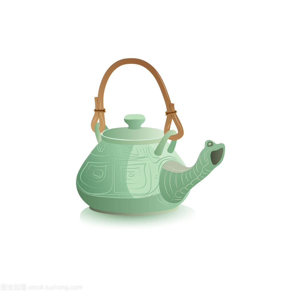 中国茶壶龟 传统茶馆中的文化象征
